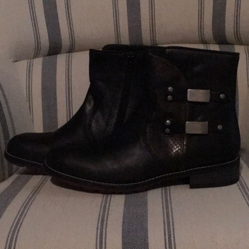 Wonky Emerald leather Boot - Women size 41 (US 9)